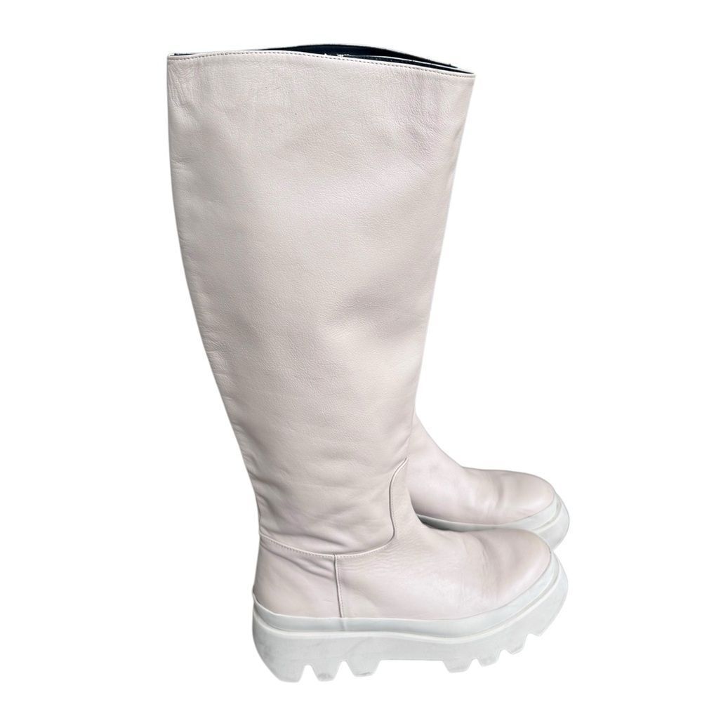 Paloma Barceló Soft Leather Boots in cream 40 - Picture 4 of 12
